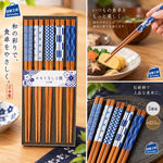 【HIYASU日安工坊】日本工藝箸-吉祥文-5雙入, , large