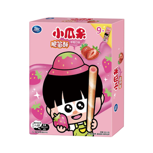 LUCKY FLUTE WAFER-STRAWBERRY