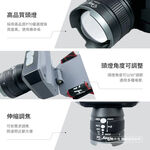 WT-185 Dongtai 65W Yellow and White Light Telescopic Focus USB Rechargeable Headlight P70 Lamp Beads, Multi-mode Lighting, with Charging Cable, , large