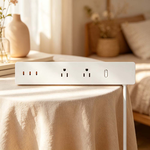 【山水之寶】Unipapa 100W 有序延長線超充版 180cm＋三孔TYPE-C PD快充 GaN氮化鎵技術 過載保護, 白色, large