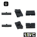 《tevc》2.54 C49 12P 接頭 空中接頭 接線端子 連接器 快速公母端子 電線接頭 SM接頭 小接頭, , large