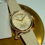 [星晴錶業]Vivienne Westwood手錶,32mm,VW30326金色錶面金色錶殼米黃色真皮皮革錶帶款, , large