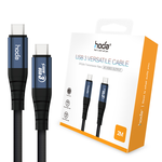 【 HODA 好貼 】100W 5A USB3 USB-C to C 2M 快速充電編織線材 Type-C 傳輸線 充電線, , large