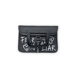 Skull Expanded Square Briefcase Black (L), , large