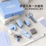 【上手家居】隨身文具組8件套組(可愛文具/迷你文具/文具用品), , large