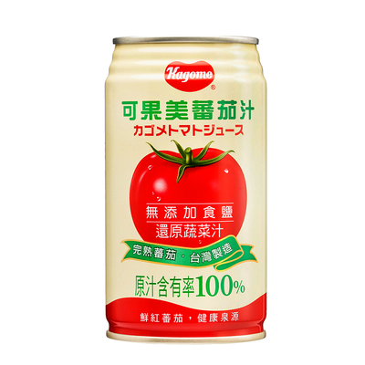 可果美蕃茄汁(無新增食鹽)340ml