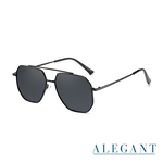 時尚藍影典範飛官寶麗來偏光墨鏡/UV400太陽眼鏡〔ALEGANT〕, , large