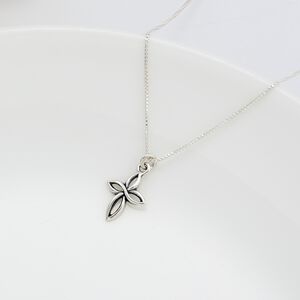【Angel & Me】Wish Cross s925 sterling silver necklace Valentine Day gift