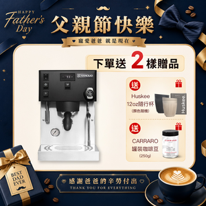 【Rancilio 藍奇里奧】Silvia Pro X 雙鍋爐單孔家用半自動咖啡機（消光黑）｜預浸泡 可視壓力