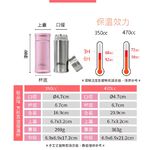 PERFECT 理想牌 鈦品味方形真空保溫杯鈦杯保溫瓶 350cc隨機顏色送贈品-Leidea樂德兒, , large