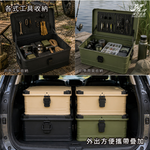 津宏五金【鋁合金收納箱】鋁箱 50L 台灣現貨 收納箱  超大容量 置物箱 戶外野炊 野餐 方便攜帶 戶外廚房, , large