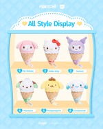 【際洋文化】Sanrio characters雪糕筒系列毛絨捏捏樂, , large
