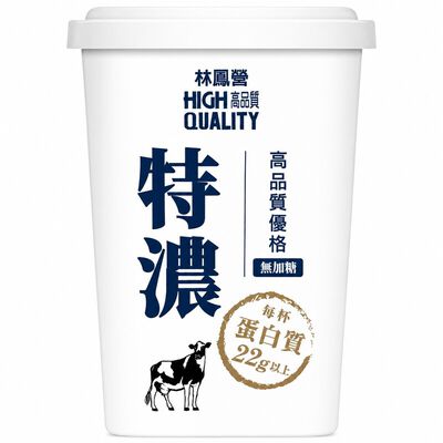 林鳳營特濃重乳優格(無加糖)400g※實際到貨效期約4天以上