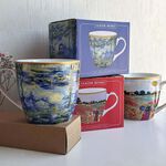 【Lesser&Pavey】莫內系列馬克杯/早餐杯/拿鐵杯/馬克杯/茶杯/罌粟花田/睡蓮池, , large