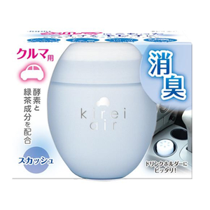 〔本野有限公司〕日本kirei air粉彩系列車用芳香膏95g (清新蘇打)-2入