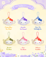 【際洋文化】Hello Kitty Style花浮茶間系列毛絨捏捏樂Mini, , large