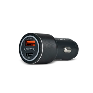 [RONEVER] 48W PD雙孔車用充電器 PE022