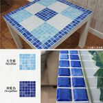 Japanese Mosaic Tile Stickers &ndash; 10-Pack &ldquo;Macaron&rdquo; Pastel Series | DIY 3M Self-Adhesive | 3D Peel and Stick Wall Tiles | Mino Ware Style | Made in Japan, , large
