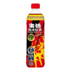 生活泡沫紅茶Pet590ml(箱購依實際收貨為主，無法保證原封箱出貨)