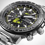 CITIZEN 星辰 PROMASTER 光動能電波飛行錶 北半球城市時間手錶 BY3006-53E, , large