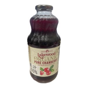 LAKEWOOD 有機純蔓越莓果汁【Mia C'bon 限定】