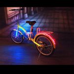 【清倉品】粉紫光 台製晶片 防水燈條 12晶 36晶體 30公分 SMD LED 氣氛燈 車廂燈 日行燈 車底燈, , large