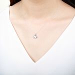 【Angel & Me】愛麗絲 兔子 s925 純銀 項鍊 生日送禮 情人節禮物, , large