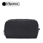 Lesportsac Large Zip Pouch 大型拉鍊收納包 化妝包 盥洗包 旅行袋 送禮 推薦(永恆黑), , large
