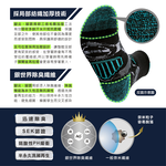 [FAV] 足弓加壓除臭籃球襪 PRO級 (1雙)-型號:459, , large