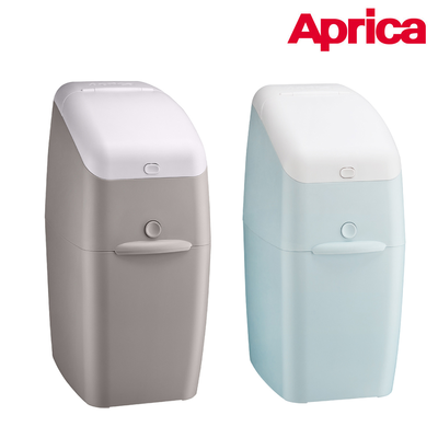 【Aprica】專利嬰兒尿布處理器 NIOI-POI 鈦金灰 內附膠捲1入 (分解異味 除臭 防臭 抗菌 彌月禮 )