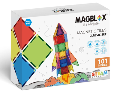 [好研所]MAGBLOX® 美學磁力片 繽紛經典組 101 pcs