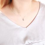 【Angel & Me】Shell fossil s925 sterling silver necklace Sea Birthday Gift, , large