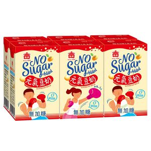 義美無加糖元氣豆奶250ml
