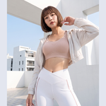 【伊柔 EVEROY】透氣無鋼圈防走光輕運動M-3XL內衣 W013-31 粉, , large