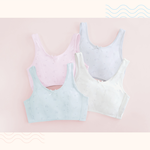 【Clany可蘭霓】 MIT小貓咪無鋼圈無感粉色少女S-Q/2XL 內衣 學生涼感內衣 成長型 8038-31, , large