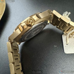 [星晴錶業]Vivienne Westwood手錶,38mm,VW30314黑色錶面金色錶殼金色精鋼錶帶款, , large