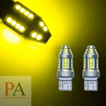 【PA LED】特調光色 T20 7443 7440 30晶 2835 SMD LED 黃金光 黃光 方向燈 維大力光色, , large