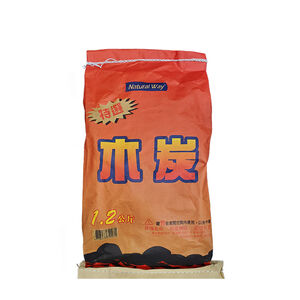 【烤肉用品】特選袋裝木炭-1.2kg
