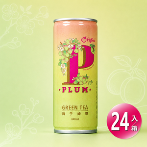 【任e購】Pufru梅子綠茶 -【中元拜拜首選】箱購 (24入/箱)