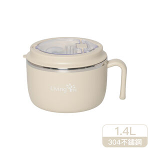 LivingTree簡約時尚餐碗1.4L
