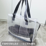 〔本野有限公司〕日本輕透多功能大型收納袋(M號)【2入組】, , large