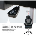 人體工學電腦椅 辦公椅 書桌椅 工作椅 網椅 扶手椅 主管椅 電競椅 CH1440, 黑色, large