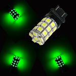 【PA LED】美規 3156 單芯 倒車燈 方向燈 煞車燈 30晶 90晶體 SMD LED 紅 黃 綠 白 紫 粉紅, , large