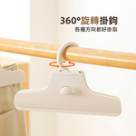 【上手家居】可疊掛褲子衣架-5入組(無痕衣架/防滑衣架/褲架), , large