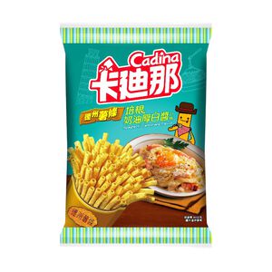 卡迪那德州薯條培根奶油厚白醬口味