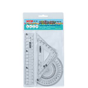 COX三燕  三角板尺(組) 15CM/20CMNO.260(20CM)