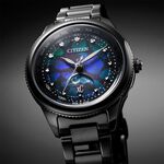 CITIZEN 星辰 100週年限量宇宙幻彩 xC 鈦金屬光動能電波女錶 EE1008-56E, , large