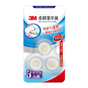 3M 柔韌潔牙線(微蠟)-環保補充包