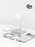 【ALLite】WQ2 Qi2.2 2+1 磁吸無線充電座 Qi2.2認證支援 25W 無線快充, , large