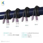 KTNET G811 USB-C Fast Charging Transmission Gold Aluminum Braided Cable 3A 1.2M Super Tensile Design High-Speed Transmission Aluminum Alloy Head Compatible with multiple brands, , large